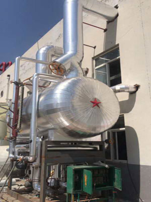 罐体保温施工方案设备白铁皮玻璃棉保温工程现场