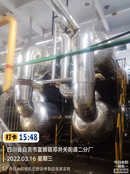 鑫诚品牌 管道铁皮保温施工 岩棉保温规格齐全 防火防腐 隔热恒温